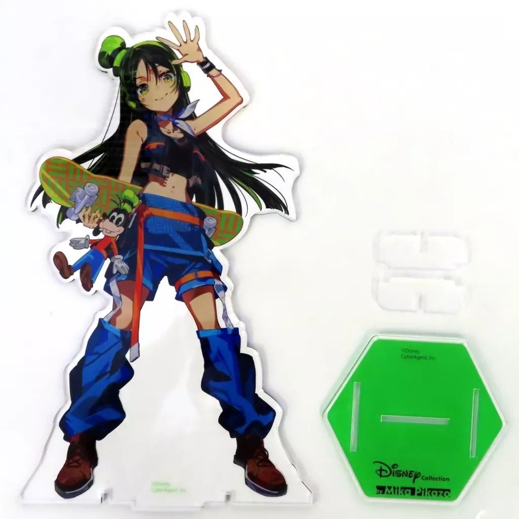 アクリルスタンド アクリルパネル グーフィー ビッグアクスタ TOKYO GIRL Disney Collection by Mika Pikazo POP-UP STORE 受注生産