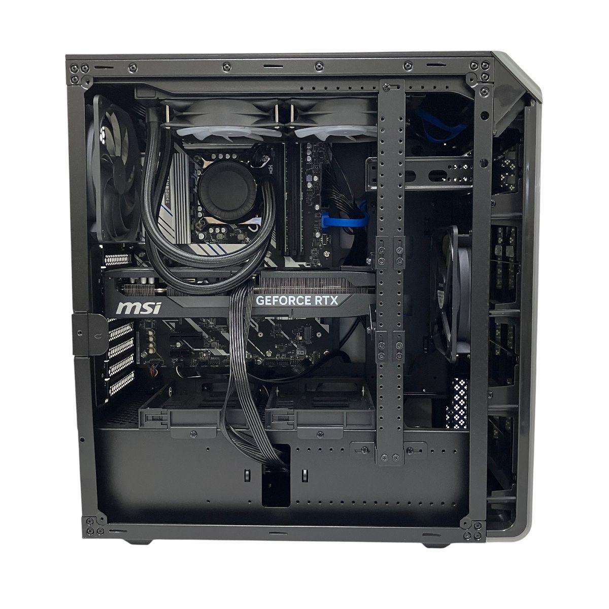 自作PC HDD無し 自作PC 起動確認済み PCケース⁄GPU付き 内蔵SSD