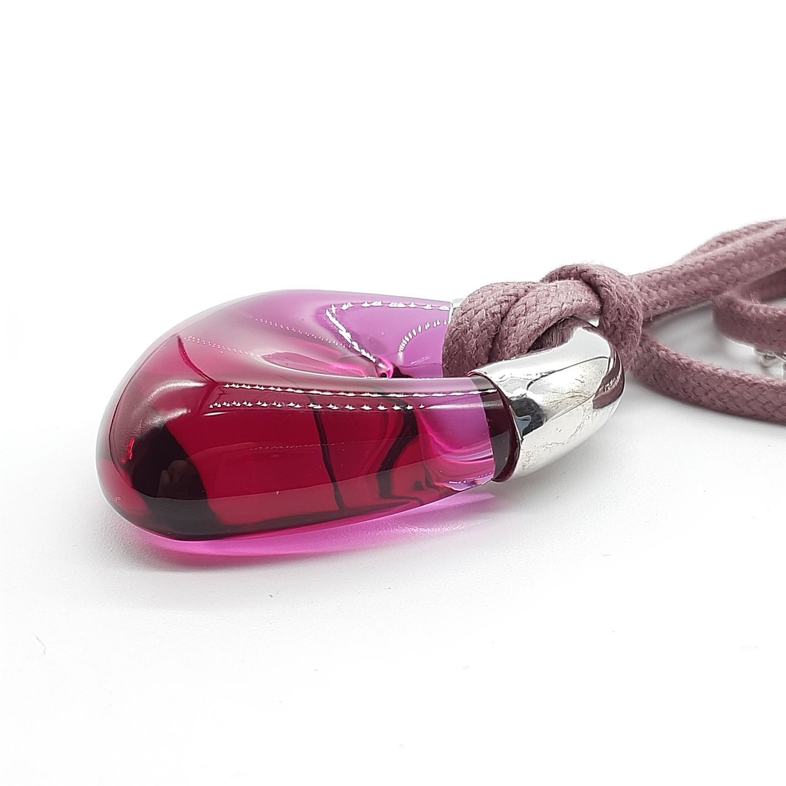 バカラ ネックレス GALEA SILVER 925 パープル|1485|☆