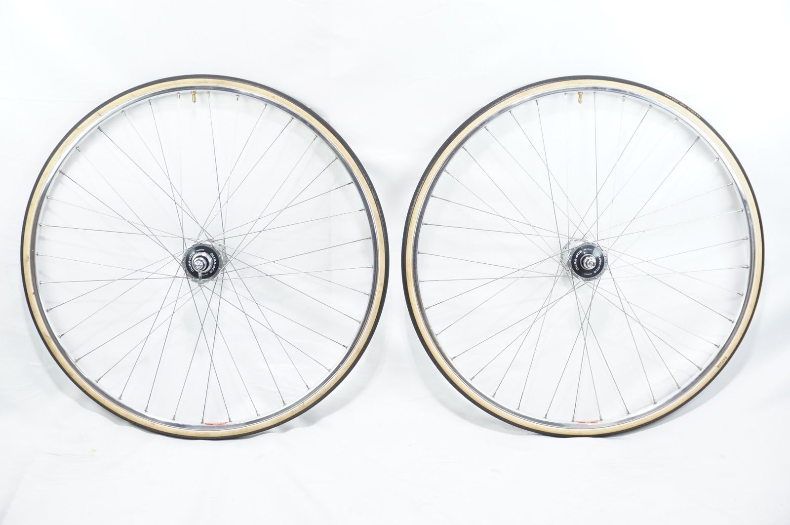 SHIMANO シマノ DURA-ACE HB-7600 | ARAYA 16B RED シングル 手組 ホイールセット | バイチャリ中目黒店