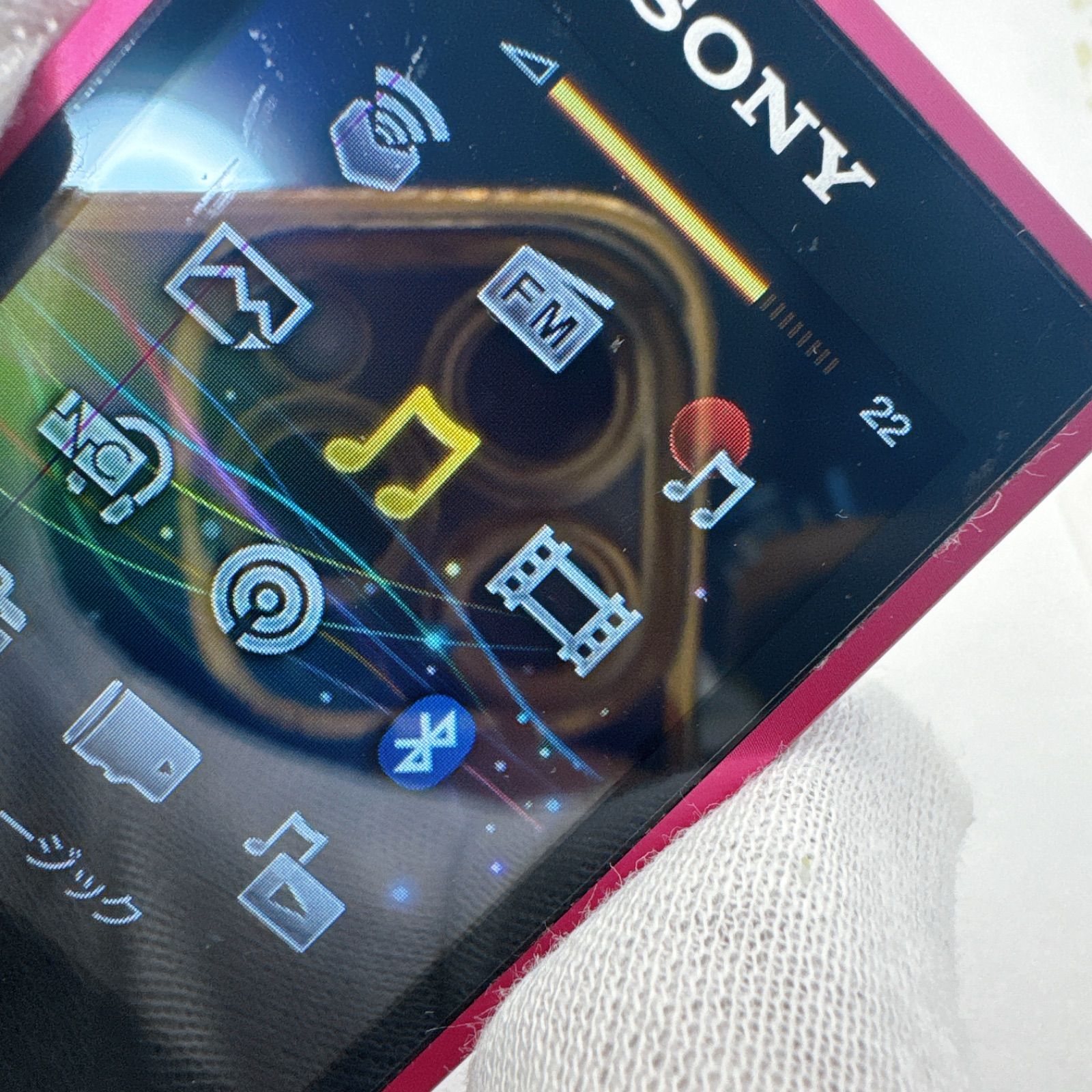 動作品／ピンク】SONY ウォークマン NW-A16 ハイレゾ対応・Bluetooth 