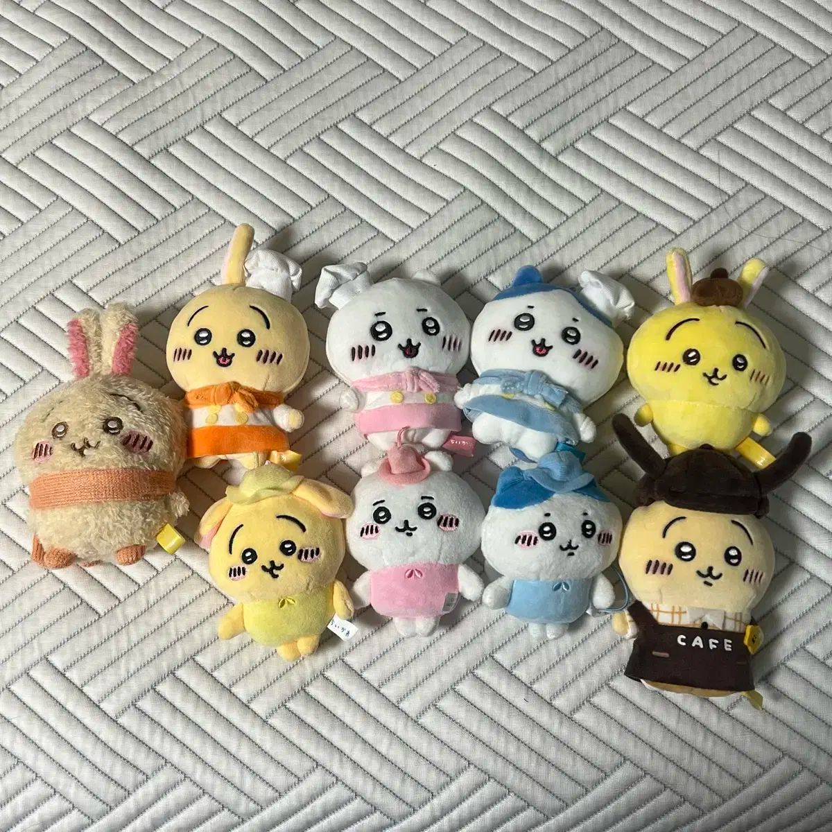 ちいかわ うさぎ マスコット まとめ売り ちいかわ ハチワレ うさぎ マスコット まとめ売り - メルカリ