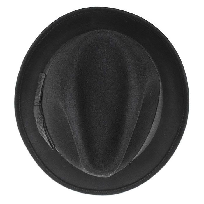 極美品】CELINE PARIS セリーヌ パリ ハット フェドラ ロゴ グログラン  