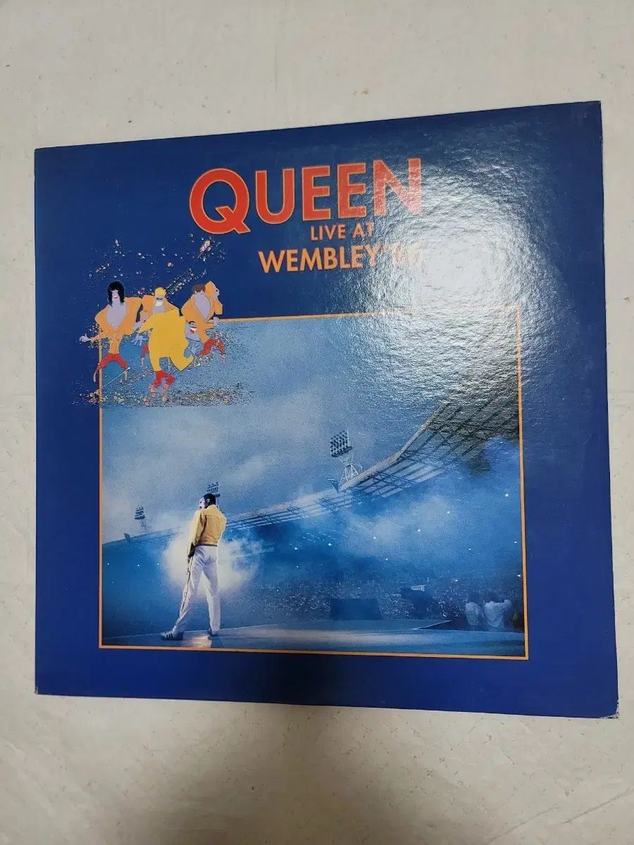 QUEEN 2lp ウィンブリー ライブ LIVE
