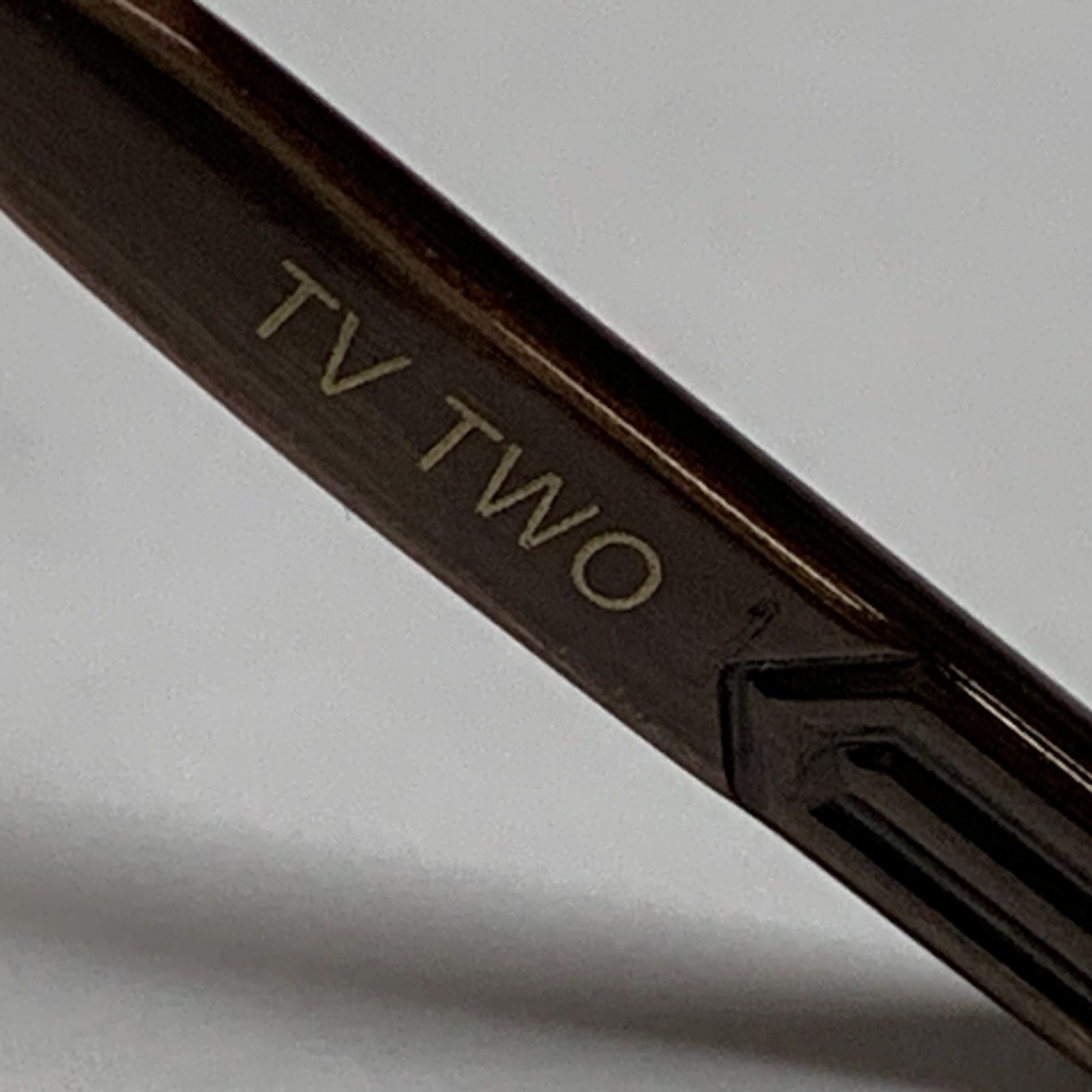 f001 B 美品 OG × OLIVER GOLDSMITH TV TWO メガネ サングラス メタル 