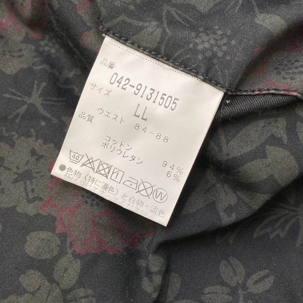 サイズ：LL ST ANDREWS セントアンドリュース ストレッチパンツ 花 総