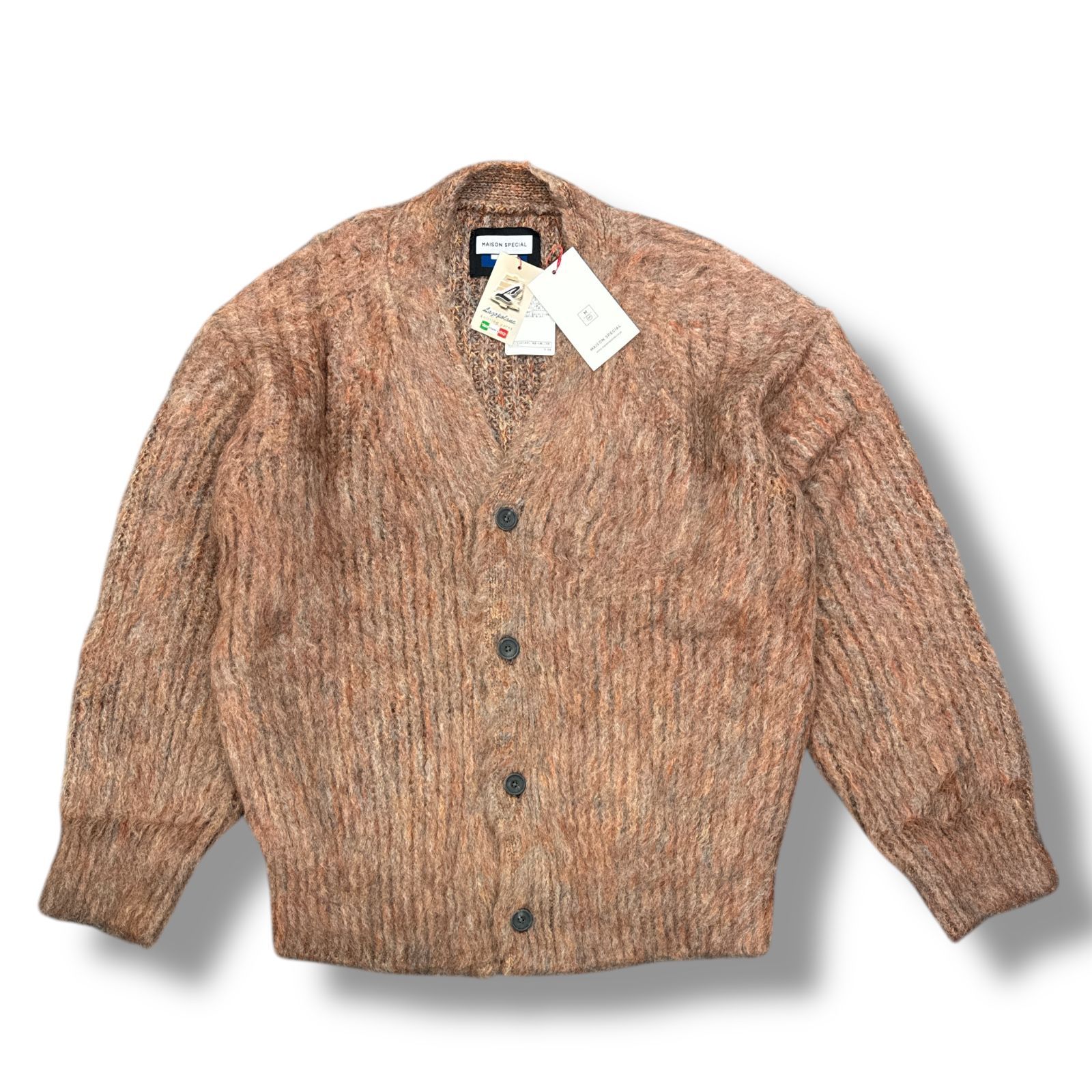 参考上代26400円 未使用品 MAISON SPECIAL Mourine Brushed Kid Mohair  