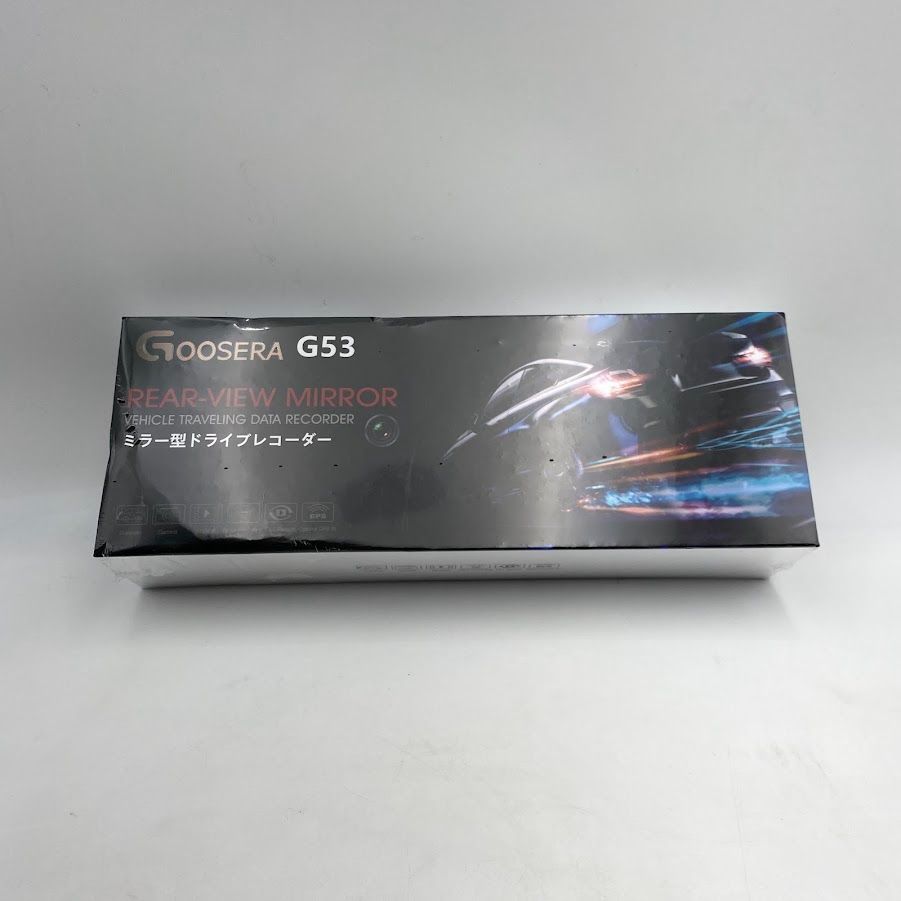 新品・未開封品】GOOSERA ドライブレコーダー ミラー型 G53