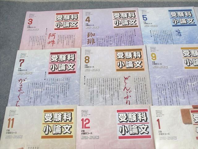 【中古】 小論文　文系 2025年最新】Yahoo!オークション -z会 小論文(国語)の中古品