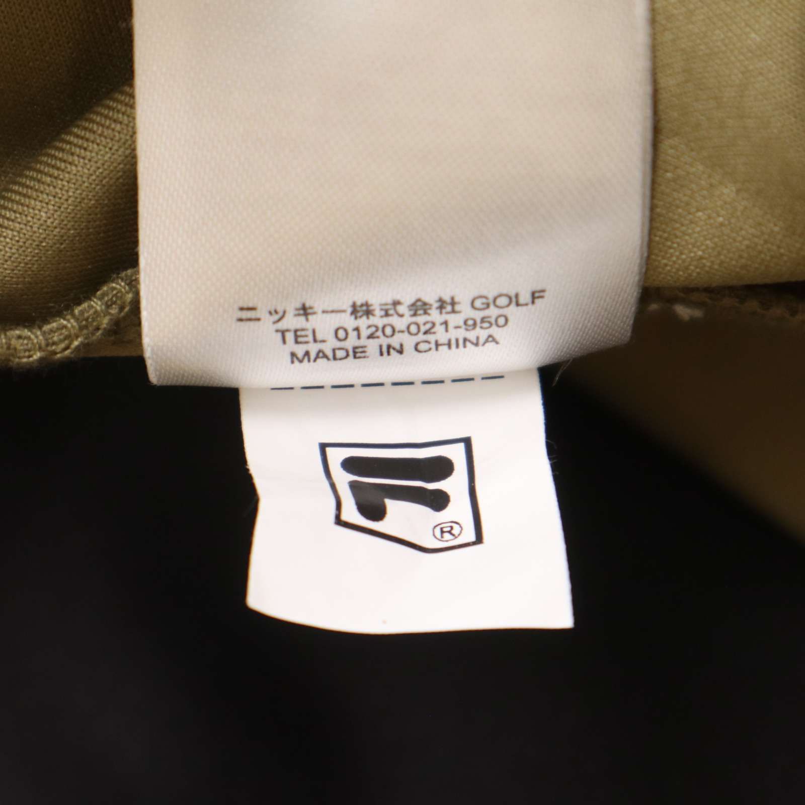 希少モデル! 美USED ANEW GOLF メンズ ダミエ柄刺繍ロゴニット 2025年