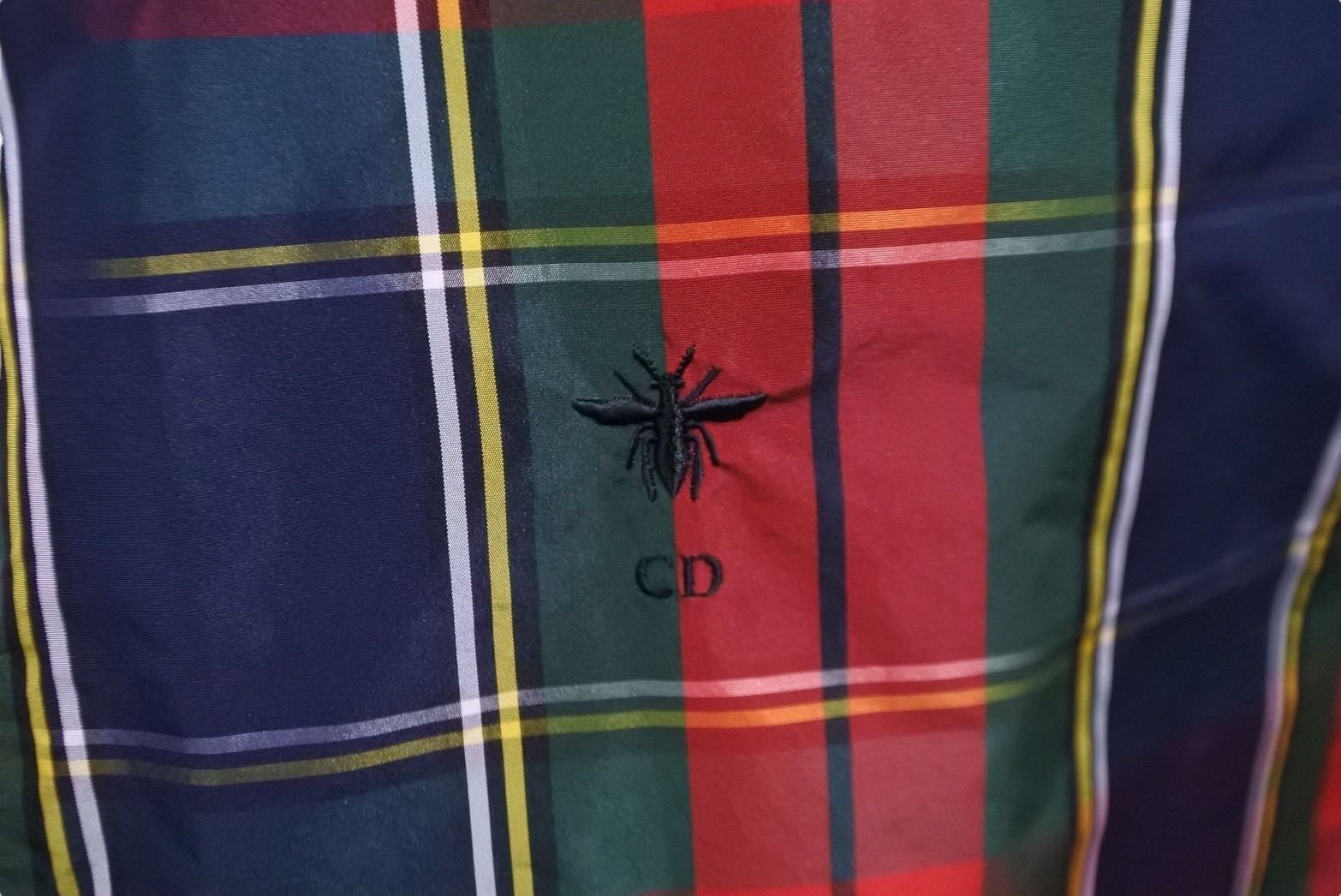 Christian Dior クリスチャンディオール アノラックパーカー タータン  