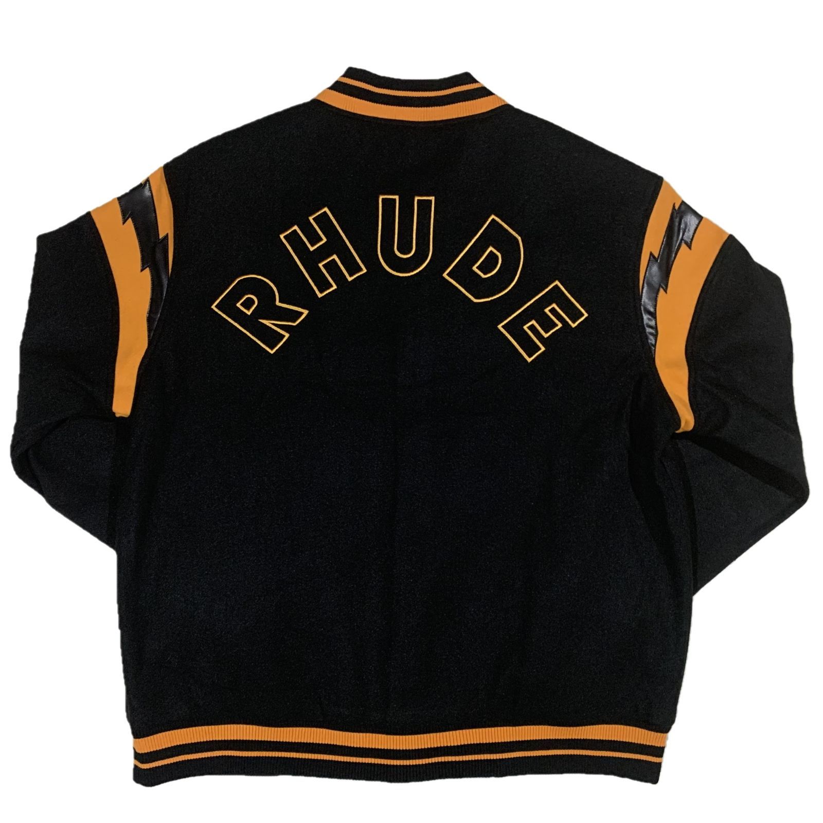 RHUDE ルード ライトニング ボンバージャケット ブラック L RHUDE ルード ライトニング ボンバージャケット ブラック - メルカリ