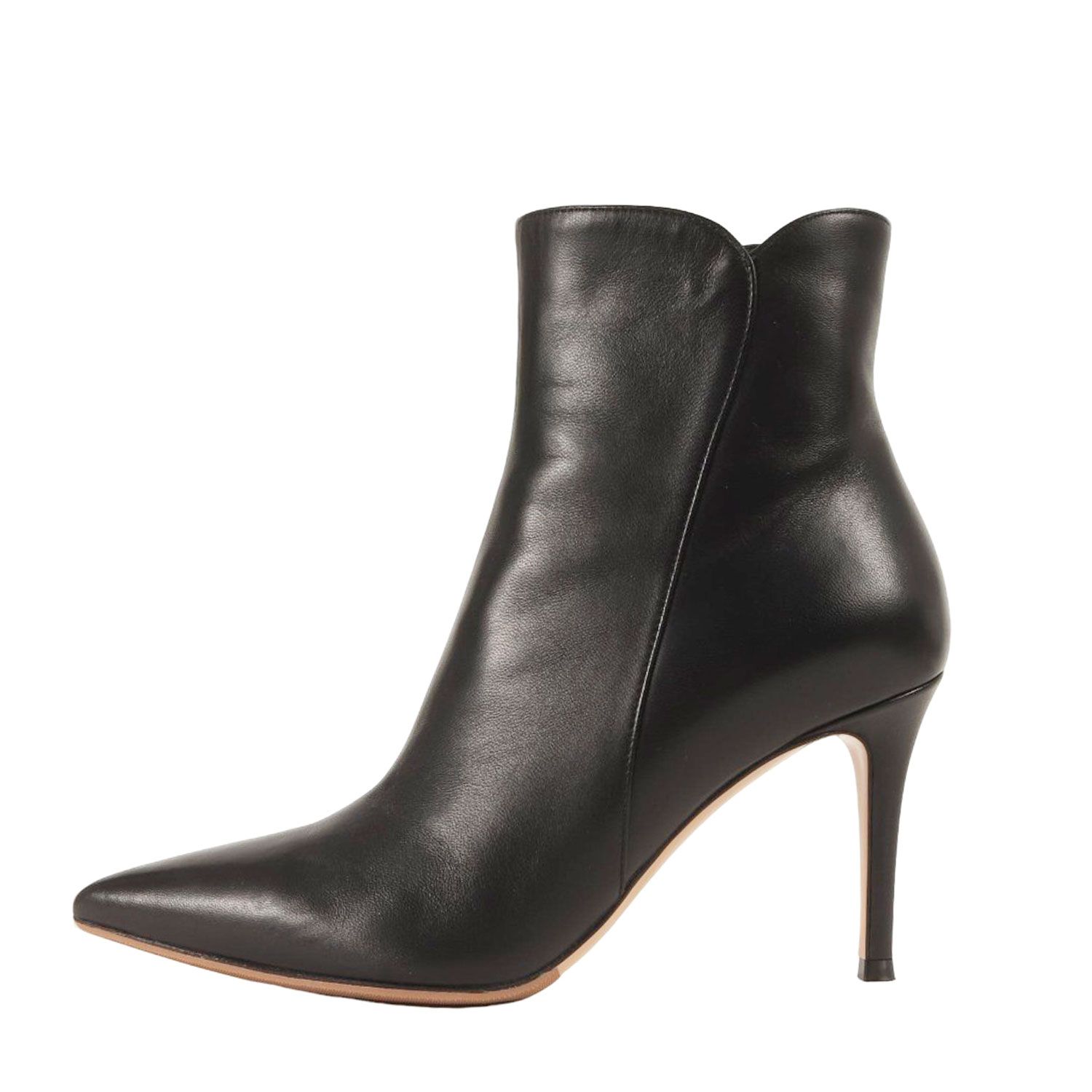 美品】Gianvito Rossi ジャンヴィト ロッシ ブーツ ブラック 黒