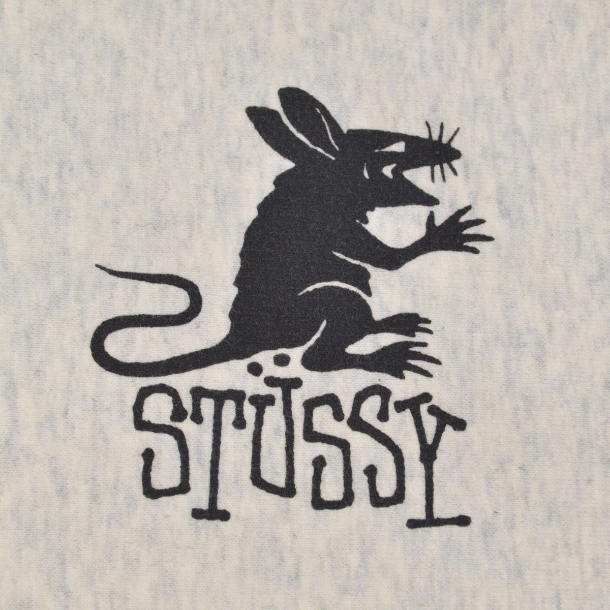 STUSSY】22AW RAT ZIP HOODIE Ash Heather - メルカリ 