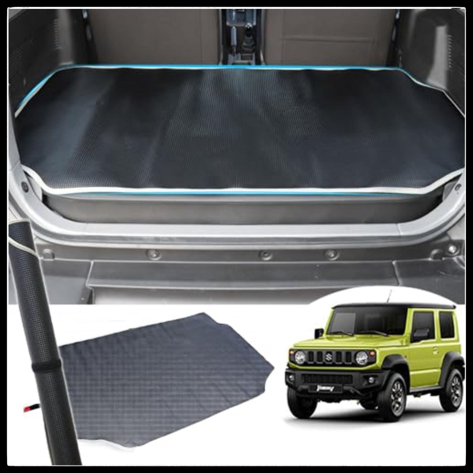 新型ジムニー カーゴマット JIMNY JB64W JB74W型 2019-2023年 ...