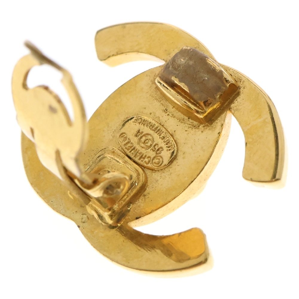 CHANEL (シャネル) ココマーク ターンロック イヤリング GP ゴールド  