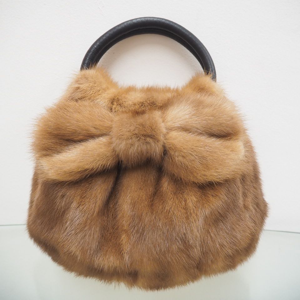 UPCYCLE×FUR…】ファー バッグ ¥10,000 ♢【UPCYCLE×FUR…】ファー