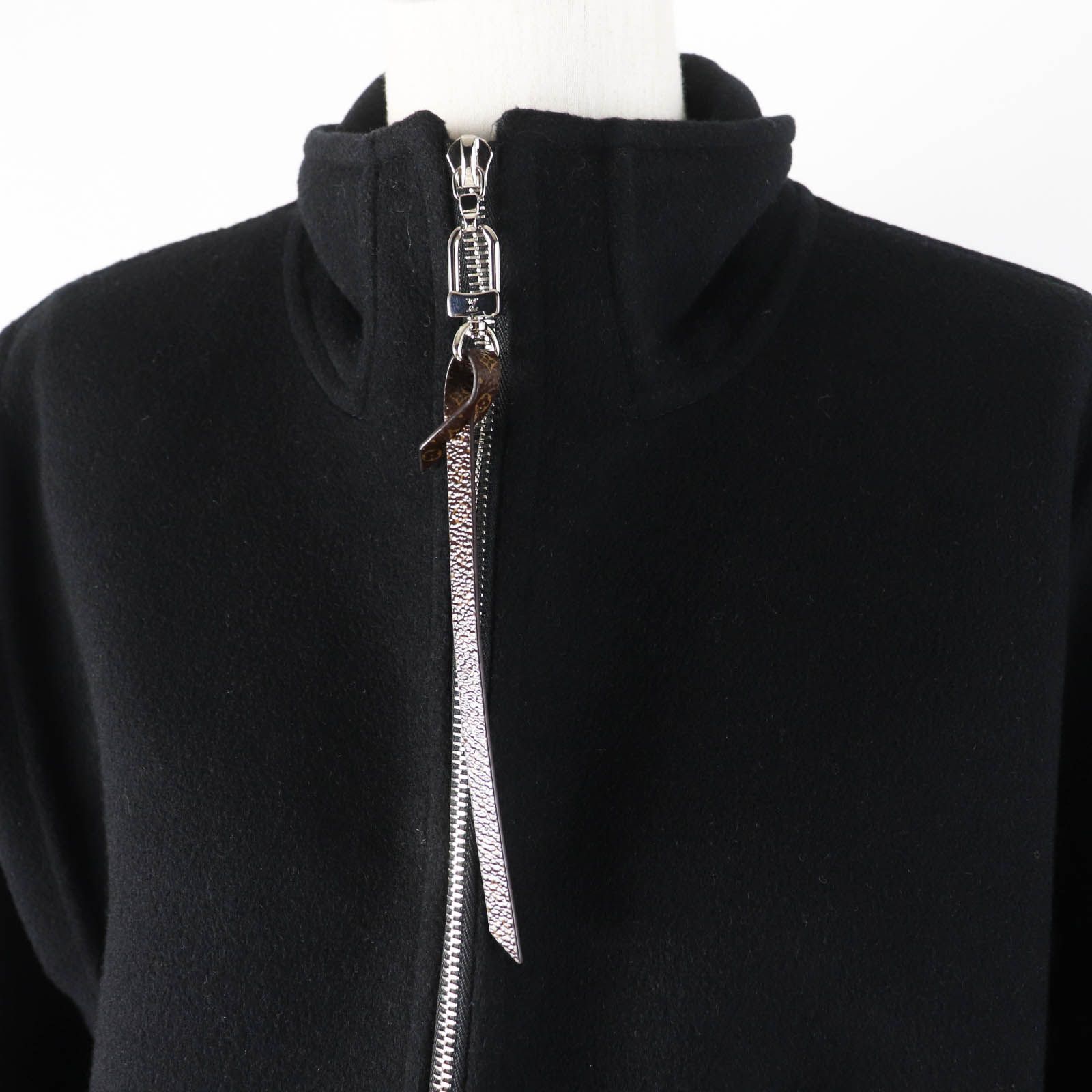 louis vuitton ダブルフェイスバットウィングスリーブジャケットコート