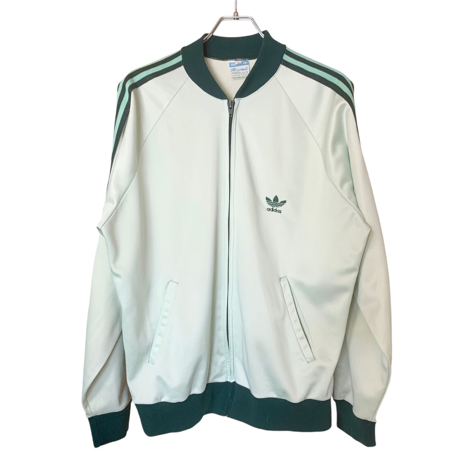 【Special】希少 80's "RARE COLOR" Adidas ATP Track Jarsey Set up 【L】 80年代 トラックスーツ トラックジャケット ジャージ ヴィンテージアディダス ヴィンテージジャージ セットアップ