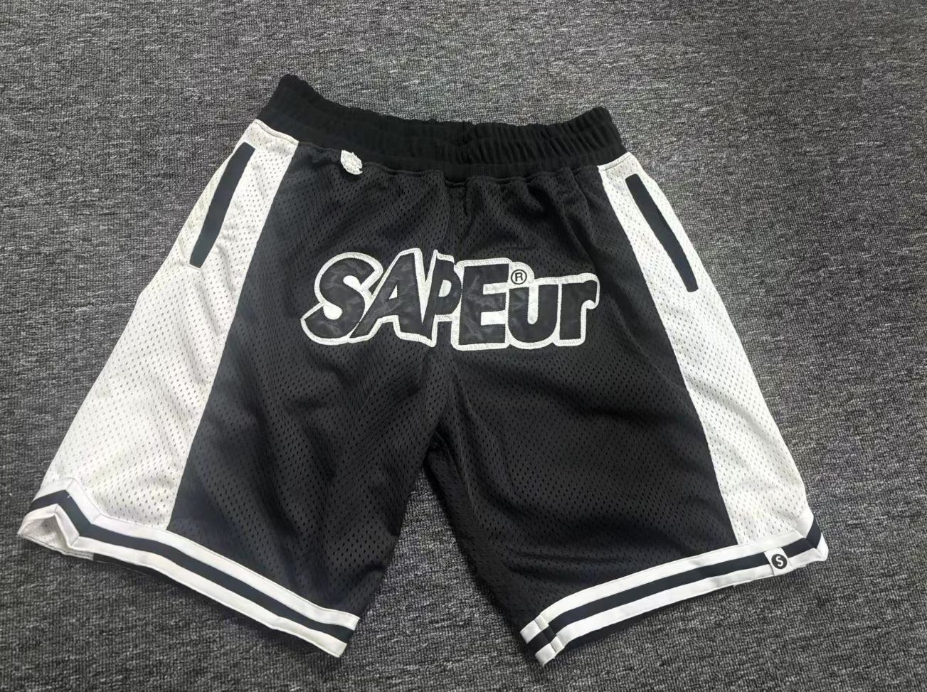 SAPEer サプール　バスケットショートパンツ L n52322-1.jpg