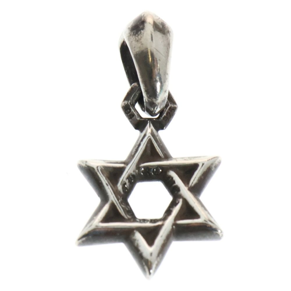 CHROME HEARTS クロムハーツ STAR OF DAVID PENDANT スターオブダビデ ペンダントトップ シルバー BCA318