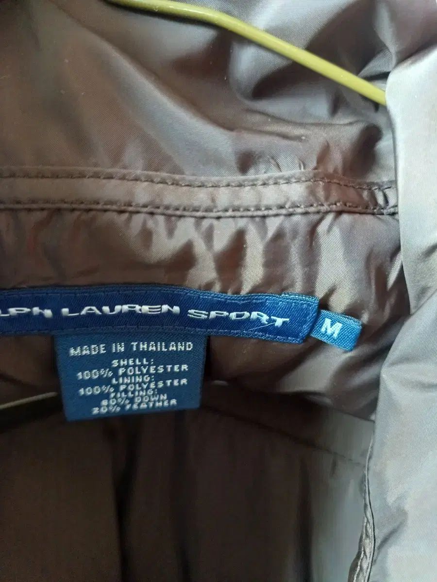 ラルフローレン ブラウン ベルト ダウン アウター