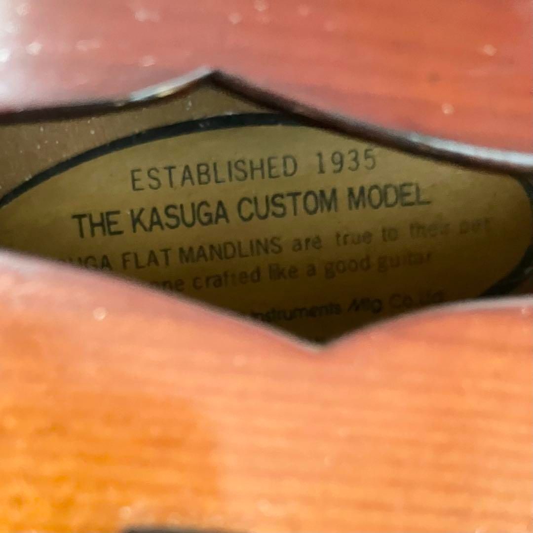 THE KASUGA CUSTOM MODEL フラットマンドリン 日本製 The Kasuga Custom model M-70 - ギター・楽器買取のサウンド