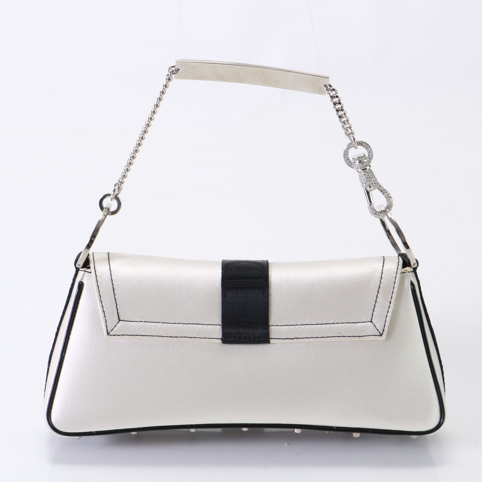 美品 クリスチャン ディオール ハードコア ラインストーン チェーン