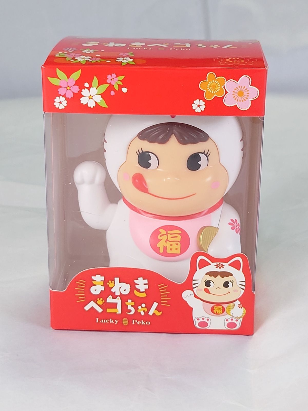 大阪万博会場限定 EXPO2025 不二家 まねき猫ペコちゃん 赤白2個セット 新品未開封】大阪万博会場限定 EXPO2025 不二家 まねき猫ペコ