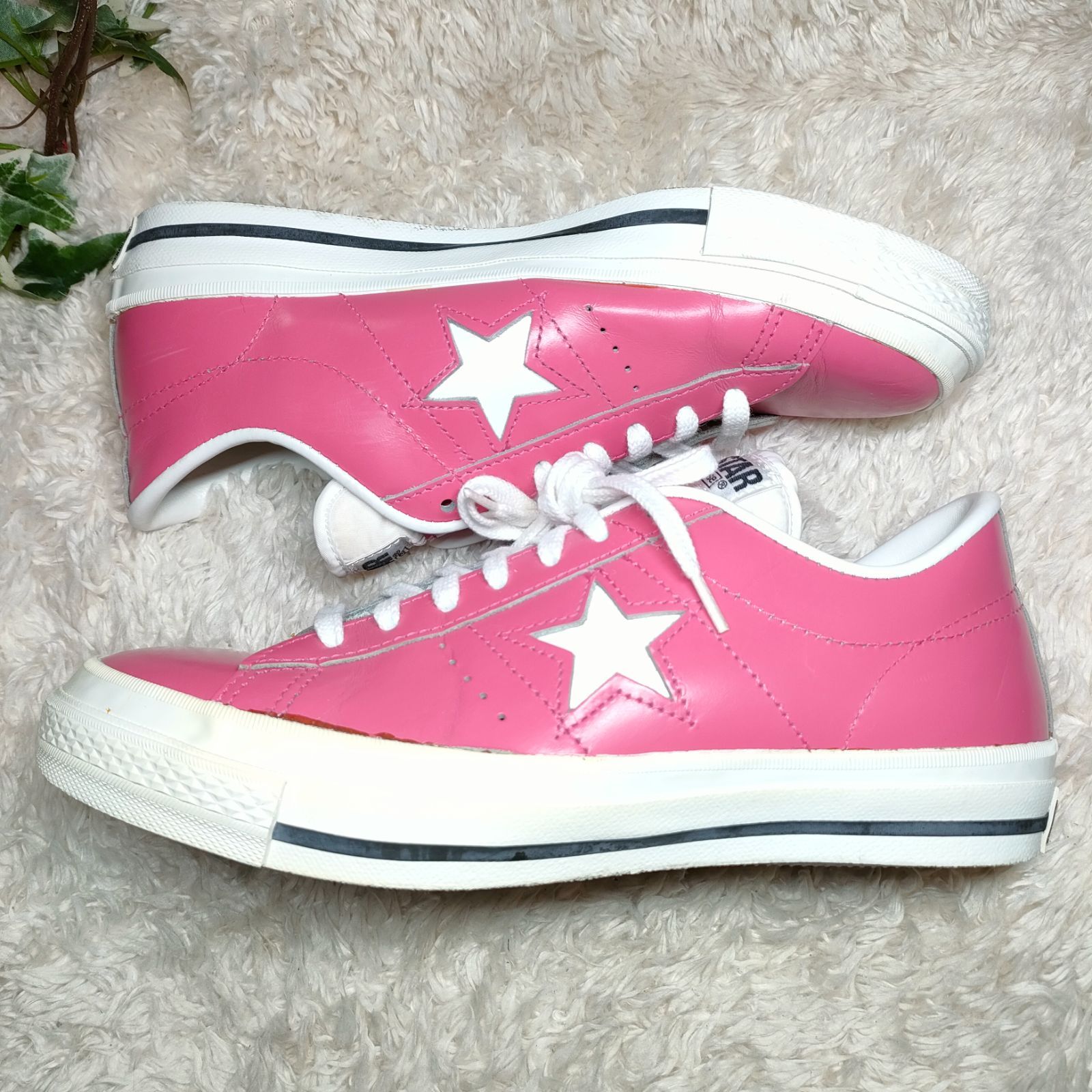 希少カラー】CONVERSE 廃盤 ワンスター ピンク スニーカー 24.5cm 