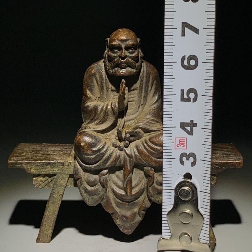 鉄器 鉄仏 仏教美術 菩提達磨祖師仏像 装飾品 工芸品 置物 鉄器 仏像 菩提達磨祖師仏像 仏堂奉納 工芸品 置物 - メルカリ