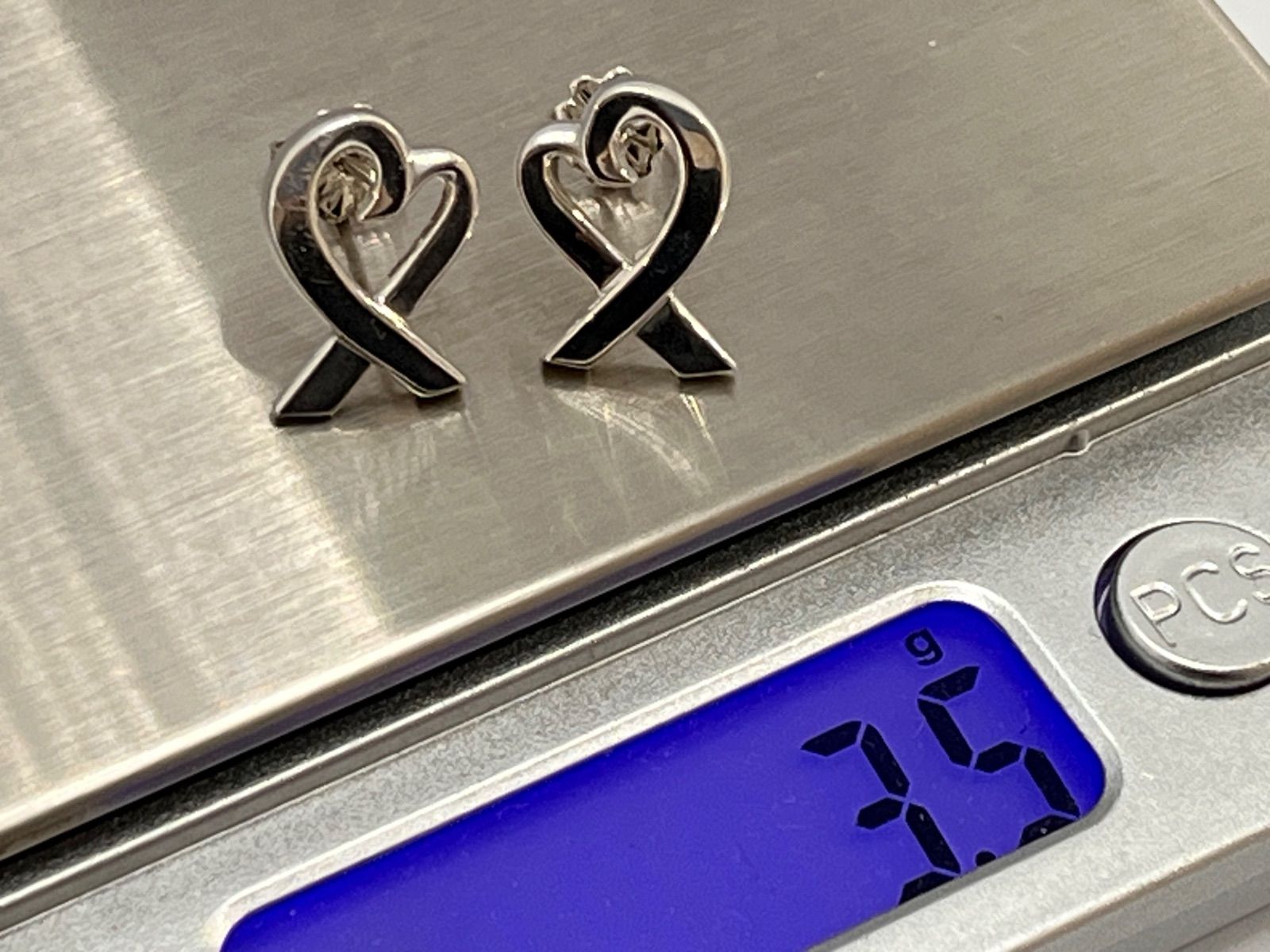 a111 Tiffany&Co. ティファニー ラビングハート ピアス パロマピカソ