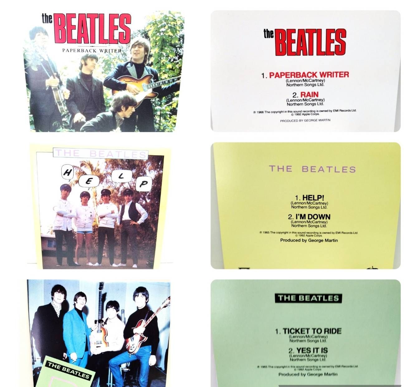 1118 The Beatles ザ・ビートルズ CD Singles Collection CD シングルコレクション アルバム ボックス入り -  メルカリ