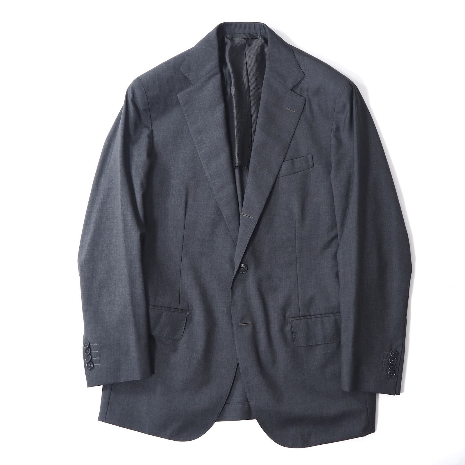 De Petrillo デ ペトリロ セットアップ スーツ グレー 52 XL 英国の