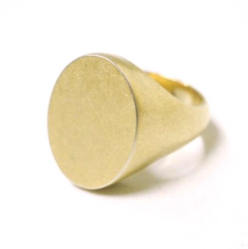 Maison Margiela メゾンマルジェラ オーバル リング MAISON MARGIELA メゾンマルジェラ Oval Ring オーバルリング