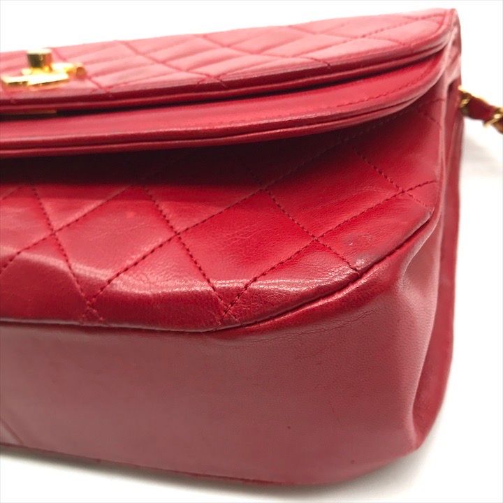 良品 CHANEL シャネル ココマーク マトラッセ ターンロック W