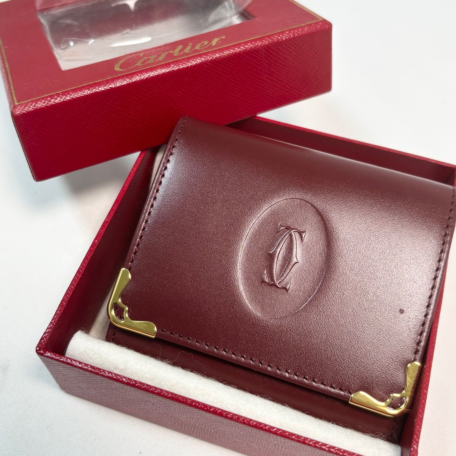 送料無料】Cartier/カルティエ/コインケース/小銭入れ/スクエア