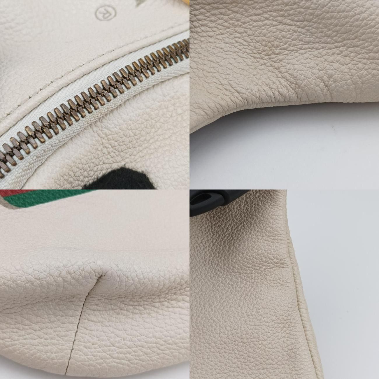 グッチGucciグッチプリントホワイトレザー493869I023348801