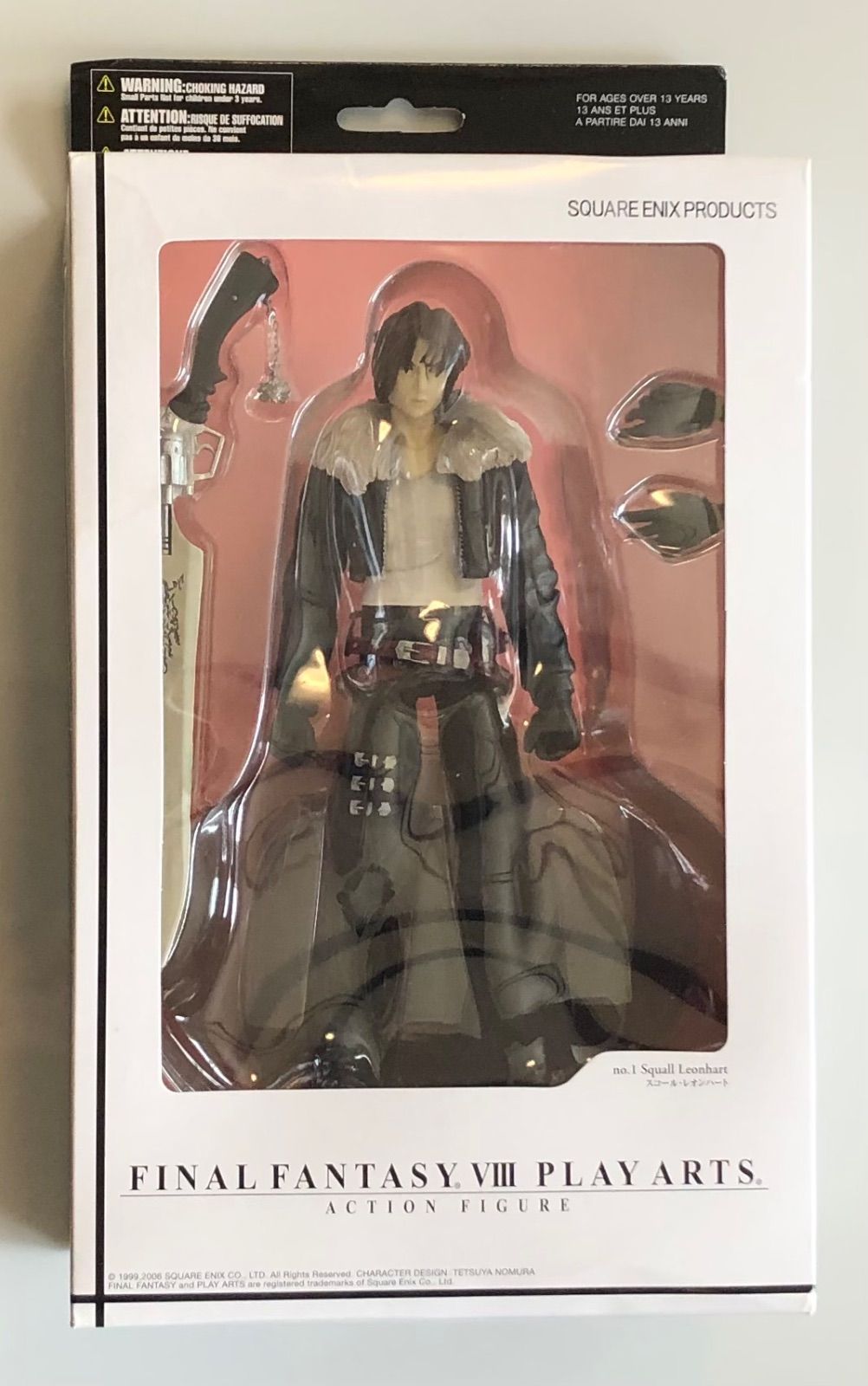 PLAY ARTS　プレイアーツ　ファイナルファンタジー　スコール・レオンハート Amazon.co.jp: DISSIDIA FINAL FANTASY PLAY ARTS改 スコール・レオン