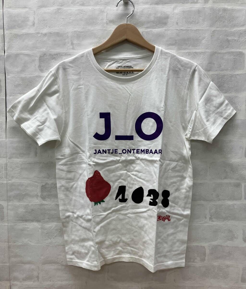 ☆【JANTJE ONTEMBAAR】ヤンチェオンテンバールMサイズ白 半袖Tシャツ