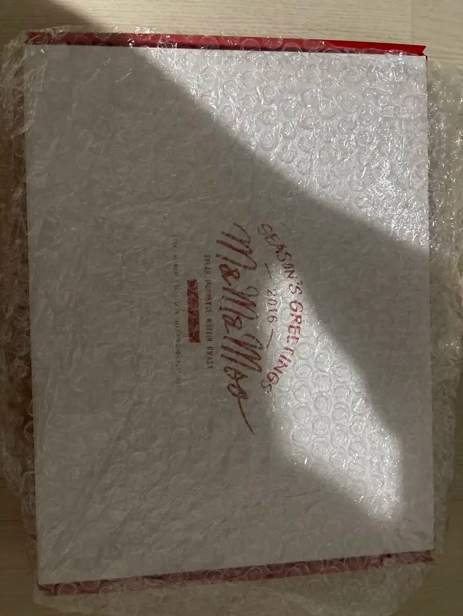 2016 MAMAMOO(ママム) シーグリ 販売済み シーズングリーティング