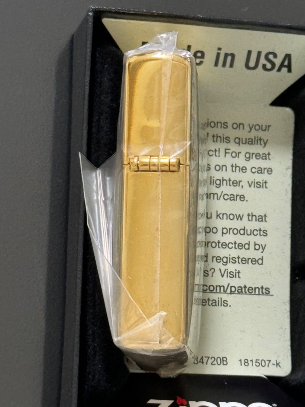 zippo クドわふたー ゴールド 限定77個 限定品 両面刻印 2010年製 zippo クドわふたー ゴールド 限定77個 限定品 両面刻印 2010年