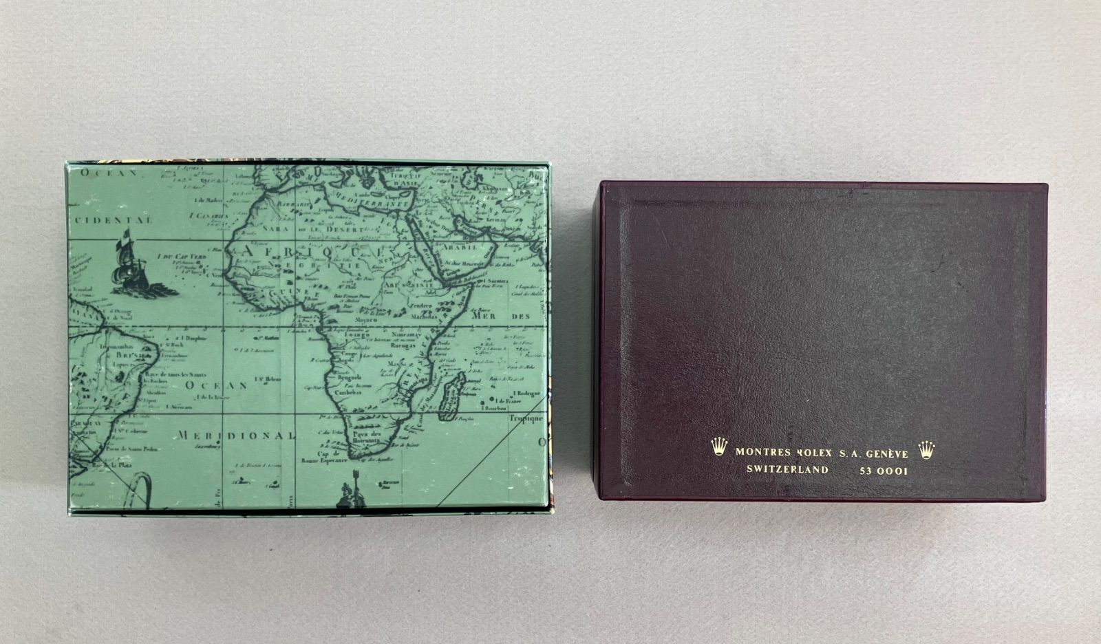 1960年代 ROLEX アンティークボックス 証明書付き 空箱 ロレックス