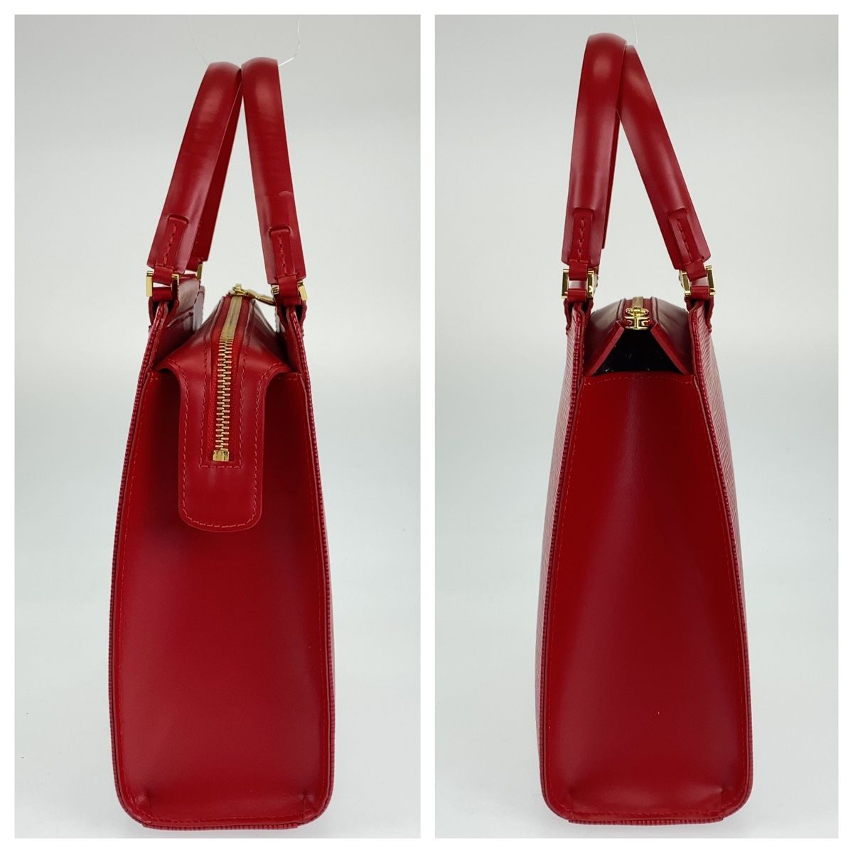 LOUIS VUITTON ルイヴィトン エピ フィガリPM レッド 赤 ゴールド金具 