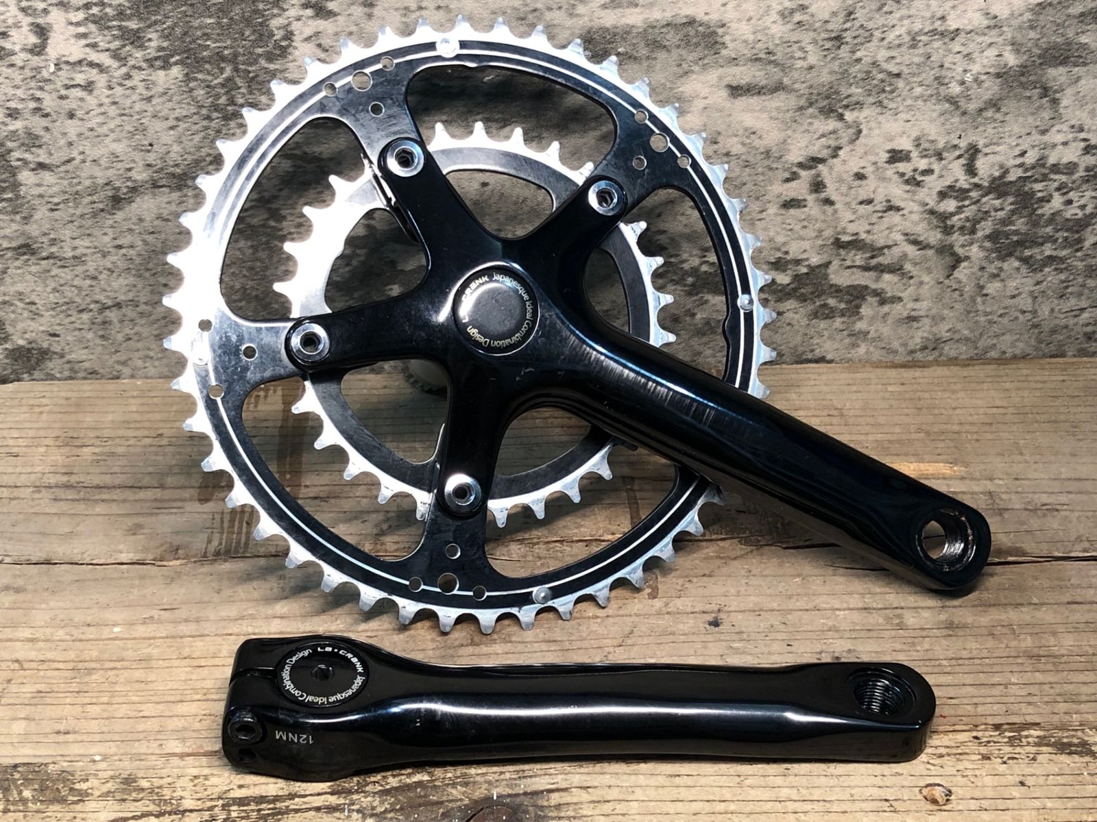 IZ665 ディズナ DIXNA ラ クランク LA CRANK クランクセット 46|31T 157.5mm