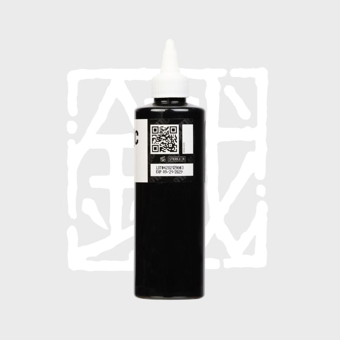 Dynamic タトゥーインク ブラック 1oz ダイナミック 黒インク プロ用 高発色 速乾性 Tattoo Ink Black 8oz 240ml