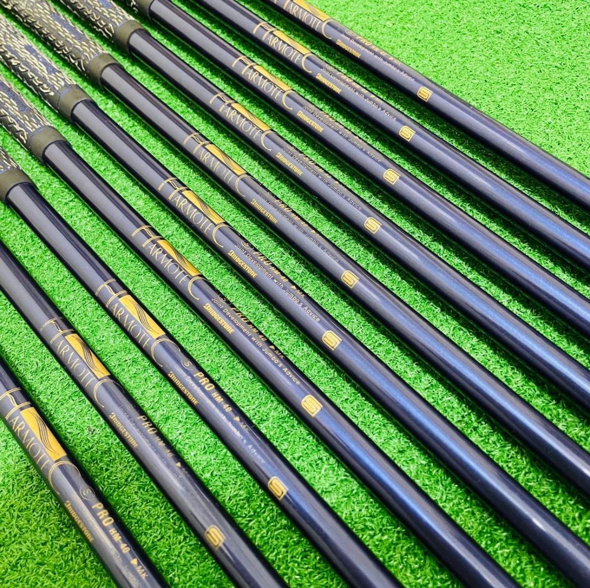 希少なレフティ j's チタンマッスル 11本セット PRO HM-40【S】 SALE，低価