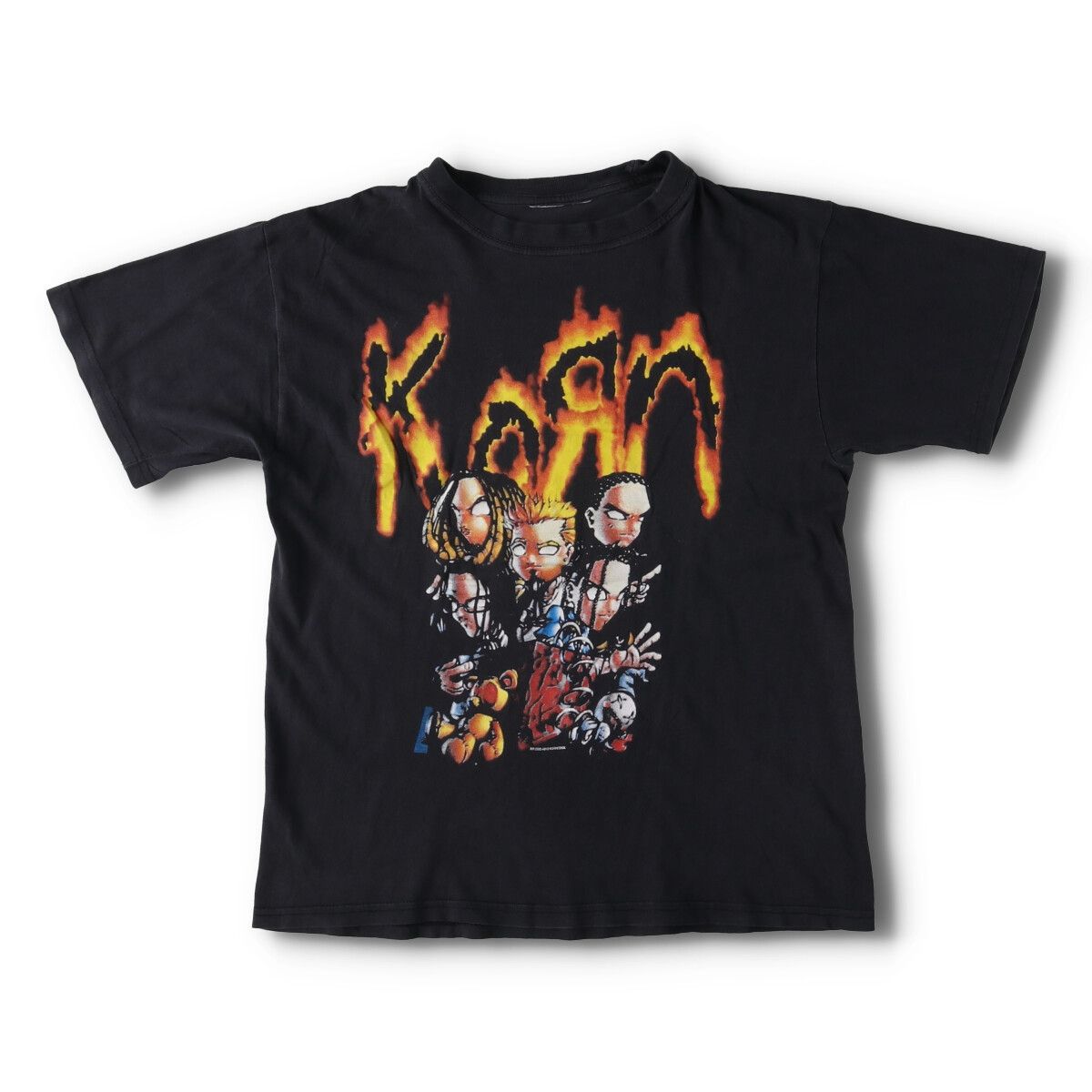 古着 00年代 KORN コーン バンドTシャツ バンT メンズM相当