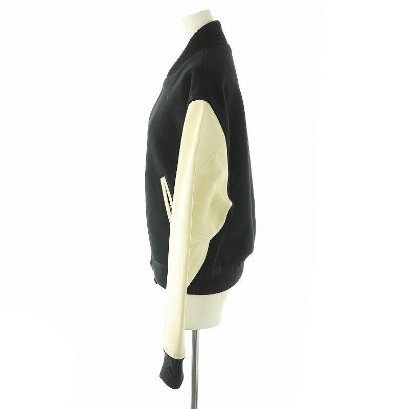 ロエフ LOEFF メルトン スタジアムジャンパー スタジャン 切替 ウール  