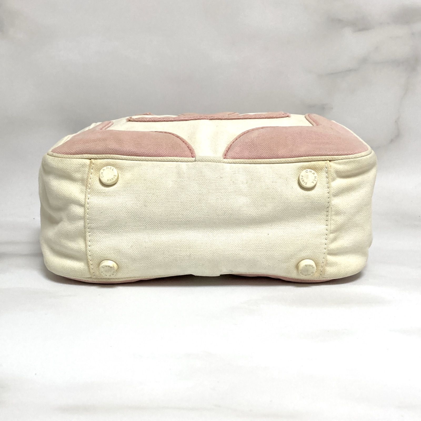 ☆ CHANEL シャネル バッグ ハンドバッグ トートバッグ マシュマロ